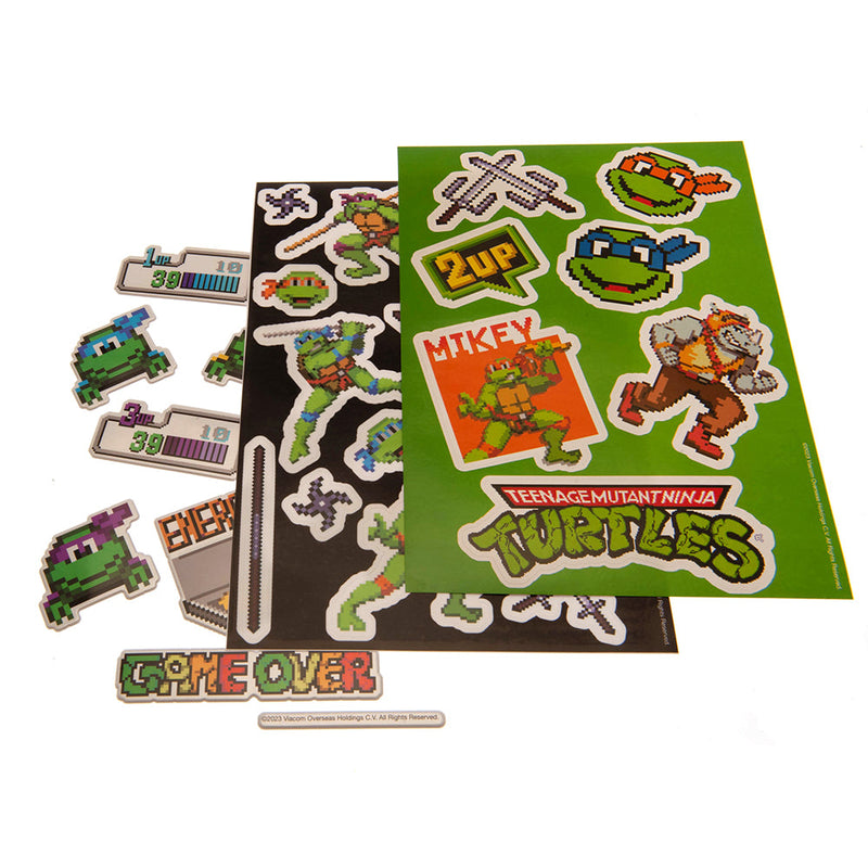 Teenage Mutant Ninja Turtles Tech Stickers, side angle