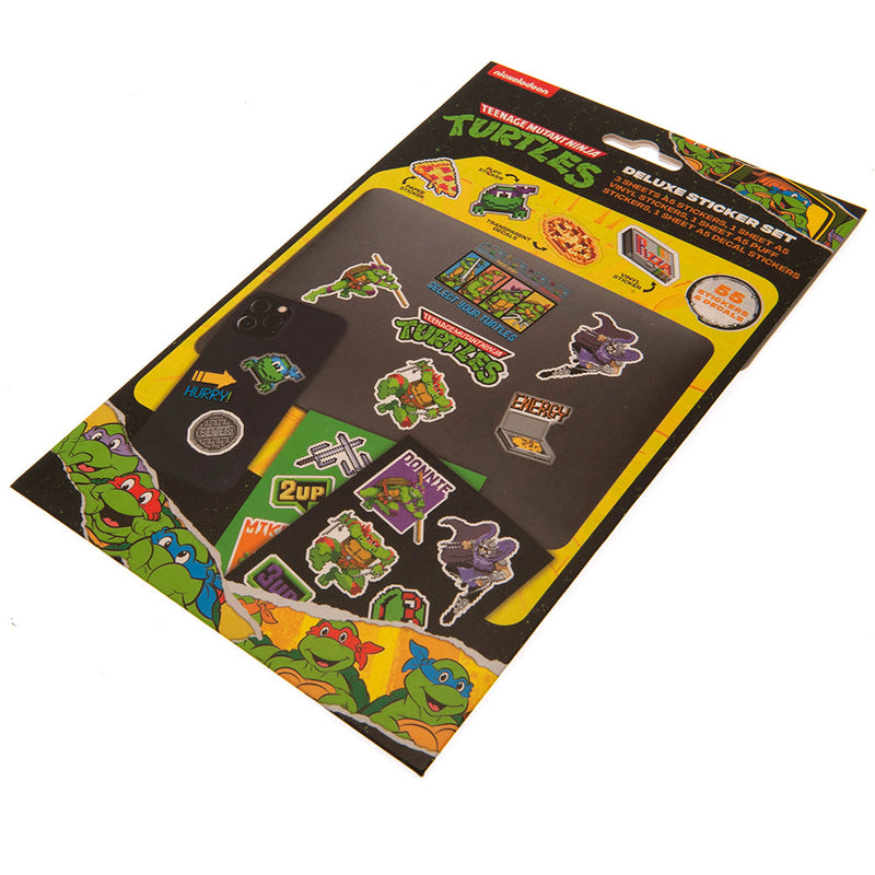 Teenage Mutant Ninja Turtles Tech Stickers, close-up detail