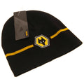 Wolverhampton Wanderers FC Stripe Beanie, side angle