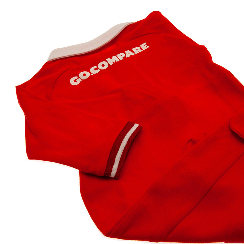 Wales RU Sleepsuit 3/6 mths SP, side angle