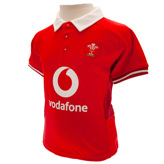 Wales RU Shirt & Short Set 9/12 mths SP, alternate view