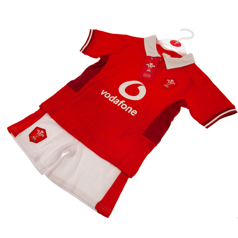 Wales RU Shirt & Short Set 6/9 mths SP, in display