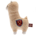 West Ham United FC Plush Llama, side angle