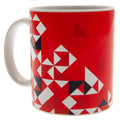 Arsenal FC Particle Mug, side angle