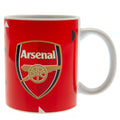 Arsenal FC Particle Mug, close-up detail