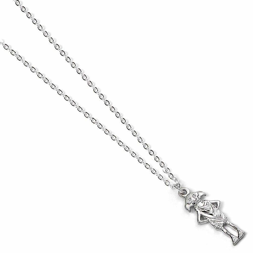 Harry Potter Dobby House Elf Silver Plated Necklace
