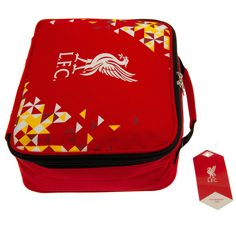 Liverpool FC Particle Lunch Bag, close-up detail