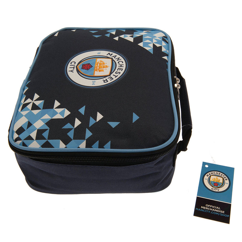 Manchester City FC Lunch Bag, close-up detail