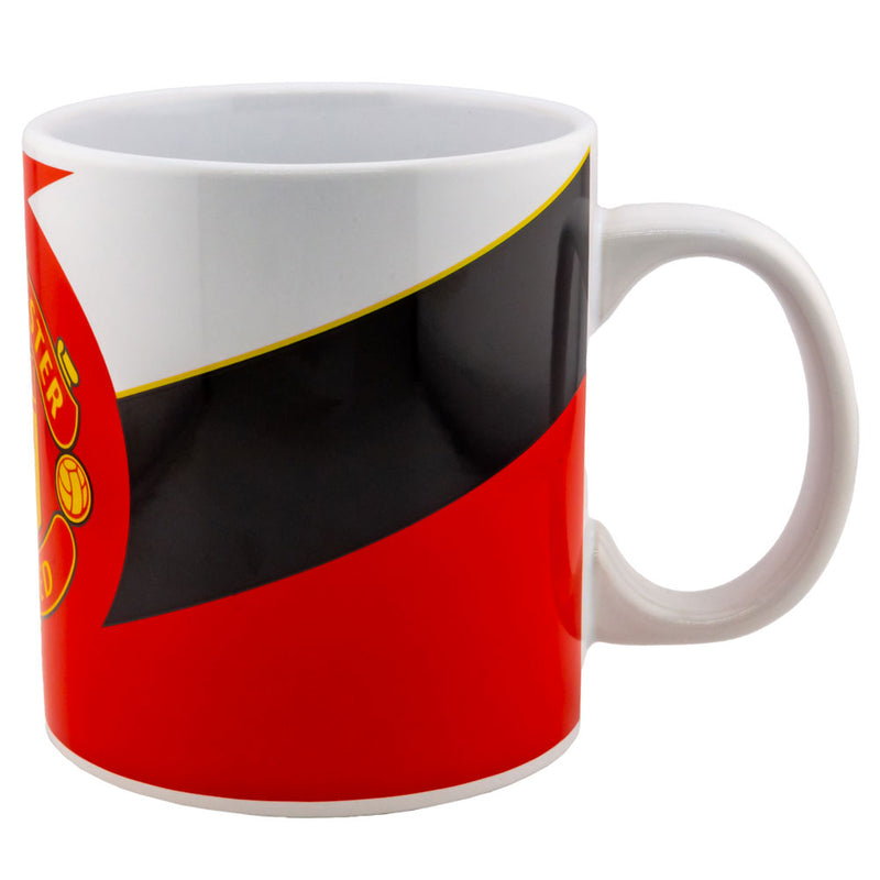 Manchester United FC Jumbo Mug, side angle