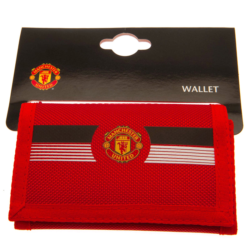 Manchester United FC Ultra Wallet, close-up detail