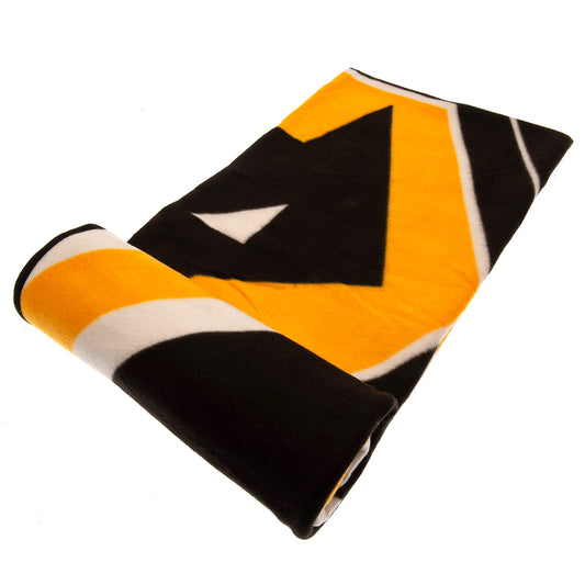 Wolverhampton Wanderers FC Pulse Fleece Blanket collectible from Infinity Collectables 2026