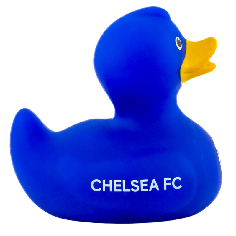 Chelsea FC Bath Time Duck, side angle