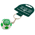 Celtic FC Football Keyring, side angle