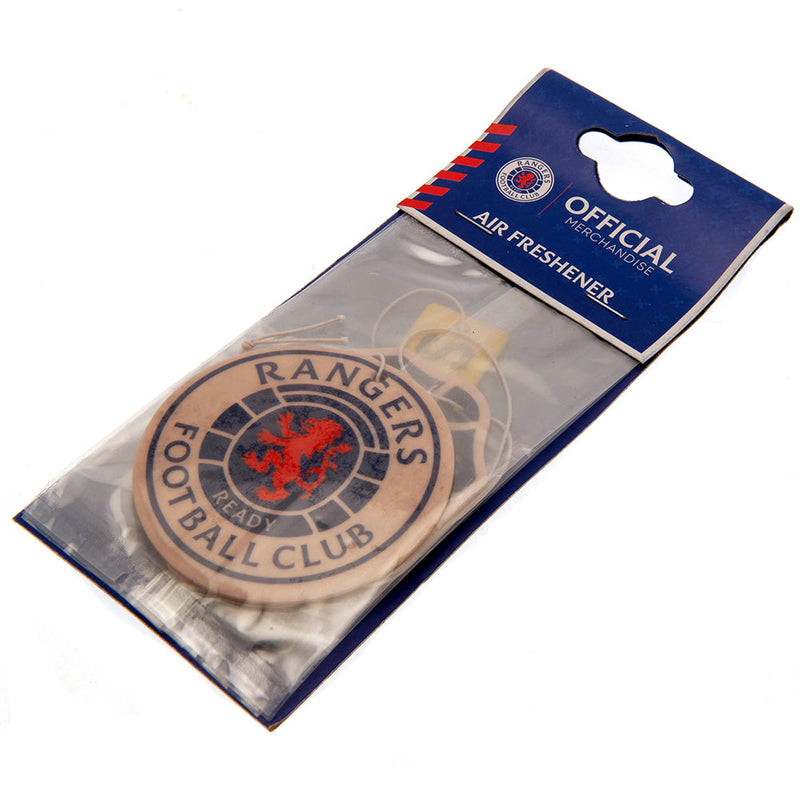 Rangers FC 3-Pack Air Freshener, side angle