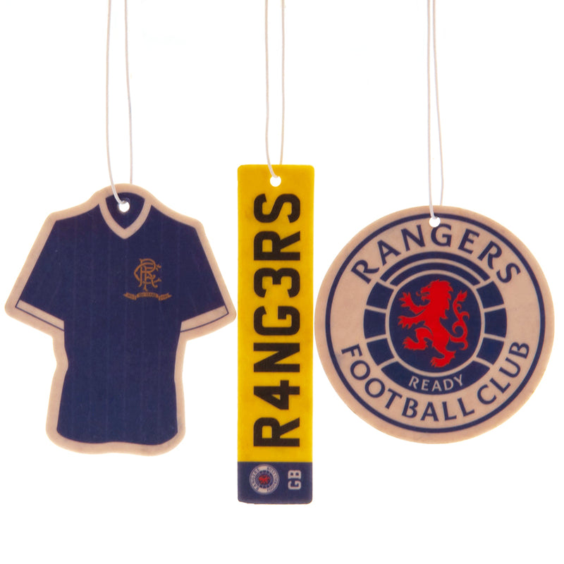 Rangers FC Matchday Starter Bundle - Rangers FC 3pk Air Freshener