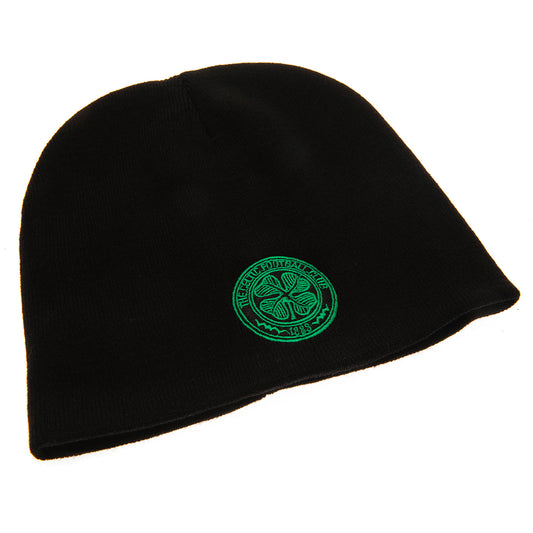 Celtic FC Black Beanie, alternate view