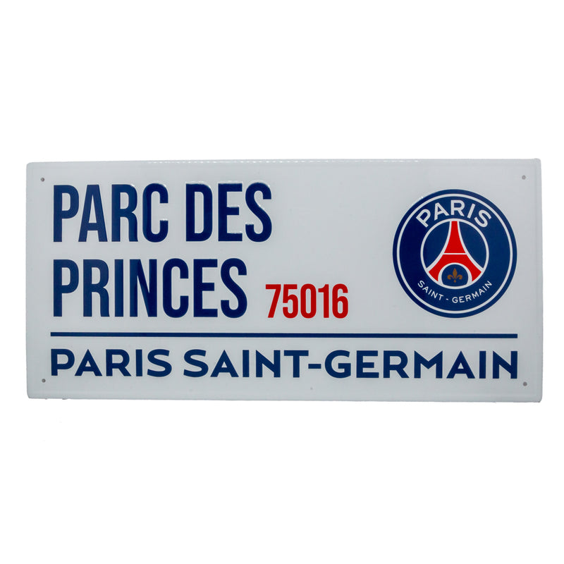 Paris Saint Germain FC White Street Sign collectible from Infinity Collectables 2026