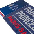 Paris Saint Germain FC Colour Street Sign, close-up detail