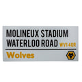 Wolverhampton Wanderers FC White Street Sign collectible from Infinity Collectables 2026