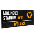 Wolverhampton Wanderers FC Colour Street Sign, alternate view