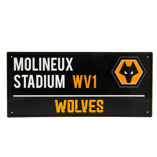 Wolverhampton Wanderers FC Colour Street Sign collectible from Infinity Collectables 2026