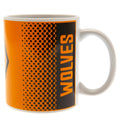 Wolverhampton Wanderers FC Fade Mug, side angle