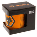Wolverhampton Wanderers FC Fade Mug, close-up detail