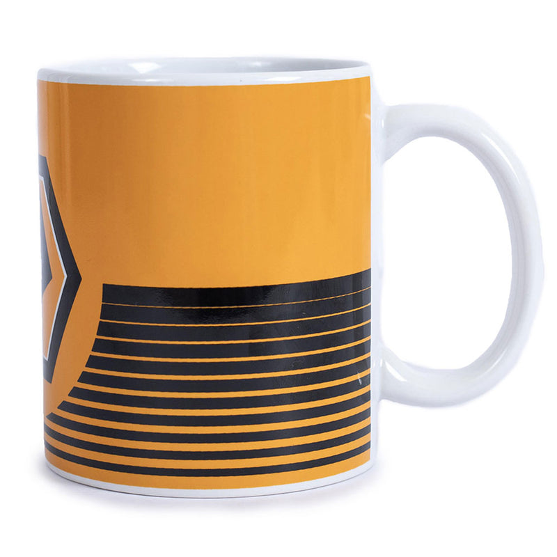 Wolverhampton Wanderers FC Linea Mug, side angle