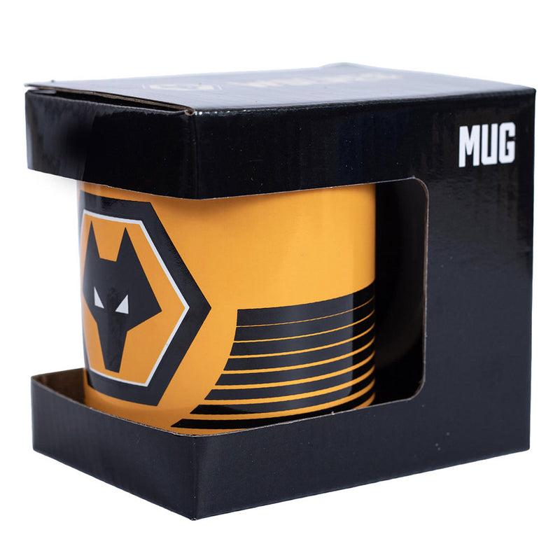Wolverhampton Wanderers FC Linea Mug, close-up detail