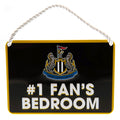 Newcastle United FC Bedroom Sign No1 Fan, alternate view