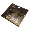 Newcastle United FC Bedroom Sign No1 Fan, side angle