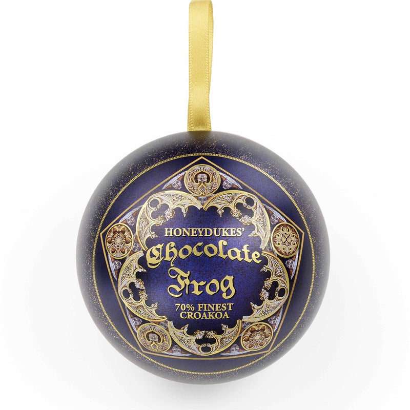 Harry Potter Christmas Gift Bauble Chocolate Frog, side angle