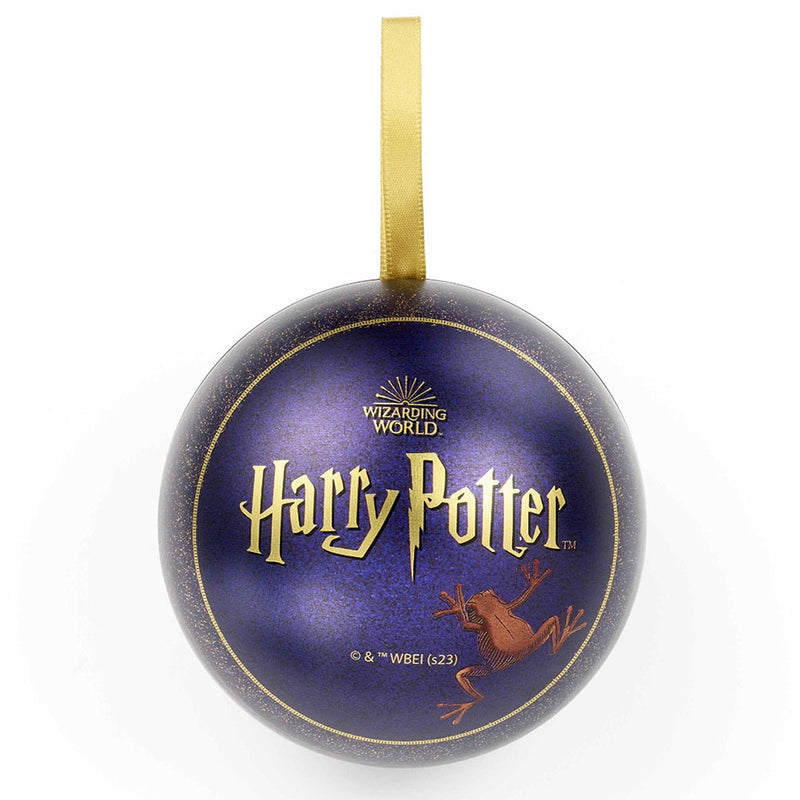 Harry Potter Christmas Gift Bauble Chocolate Frog, close-up detail
