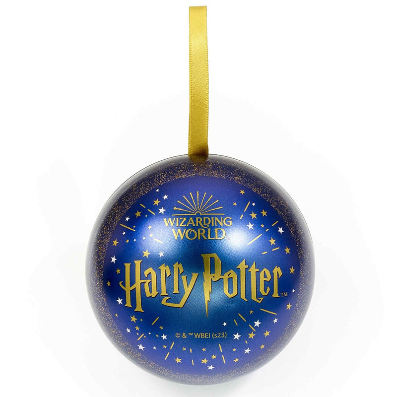 Harry Potter Christmas Gift Bauble Hogwarts Castle, close-up detail