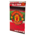 Manchester United FC No. 1 Fan Birthday Card, alternate view