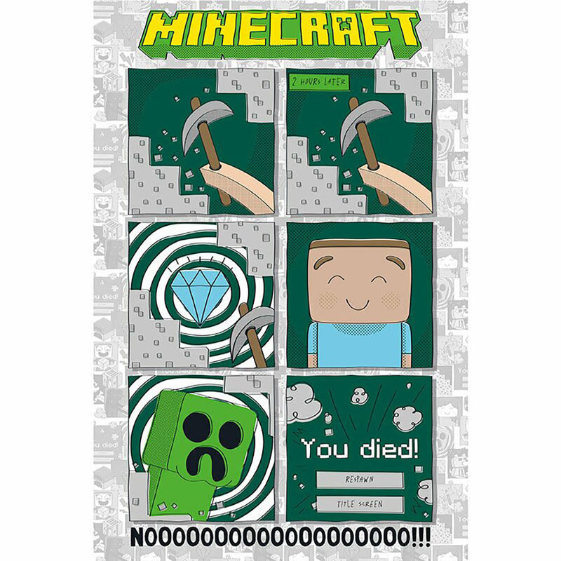 Minecraft Poster Last Diamond