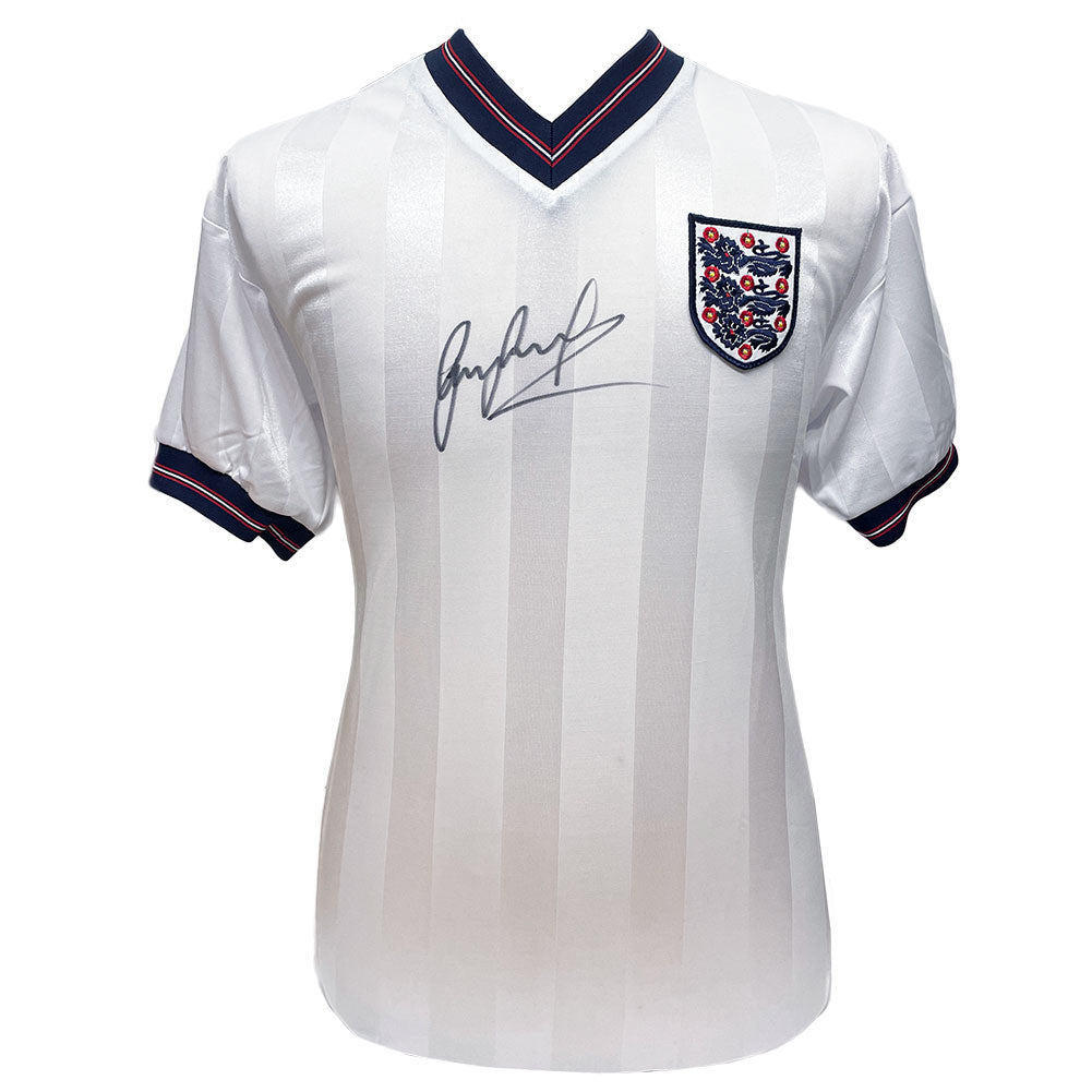 England FA 1986 Gary Lineker Signed Shirt