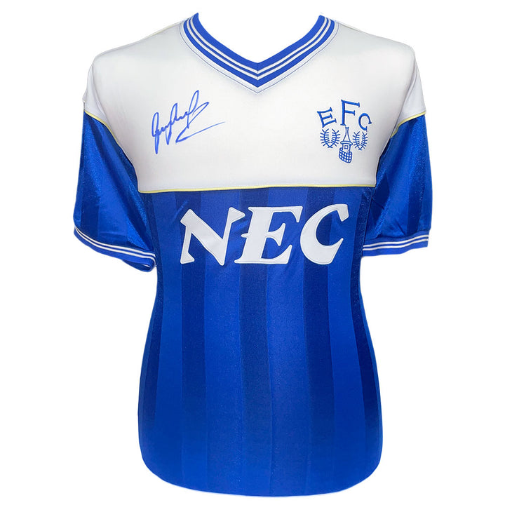Gary Lineker Everton FC 1986 Signed Shirt