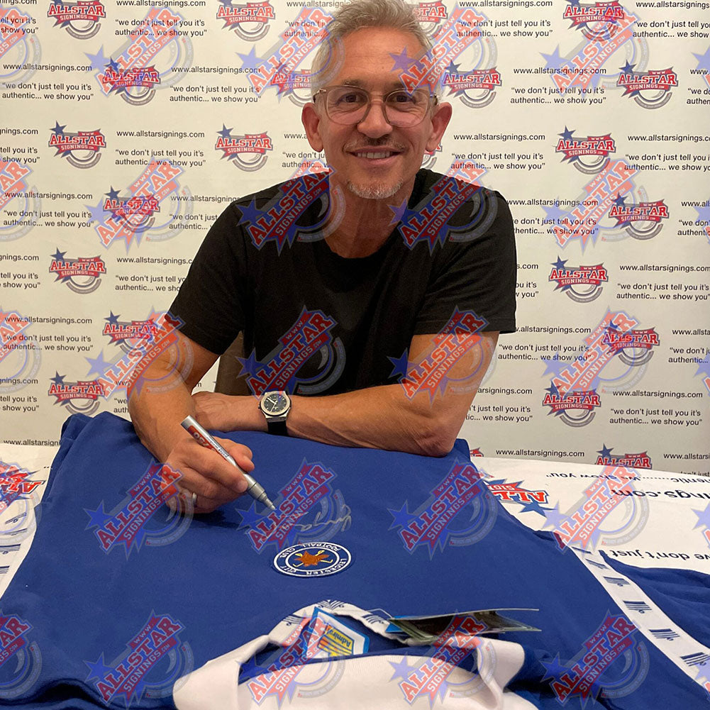 Gary Lineker Leicester City FC 1978 Signed Shirt
