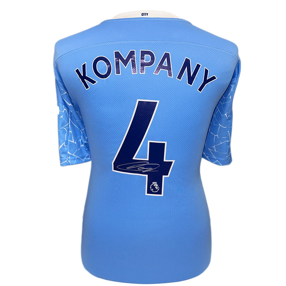 Vincent Kompany Manchester City FC Signed Shirt