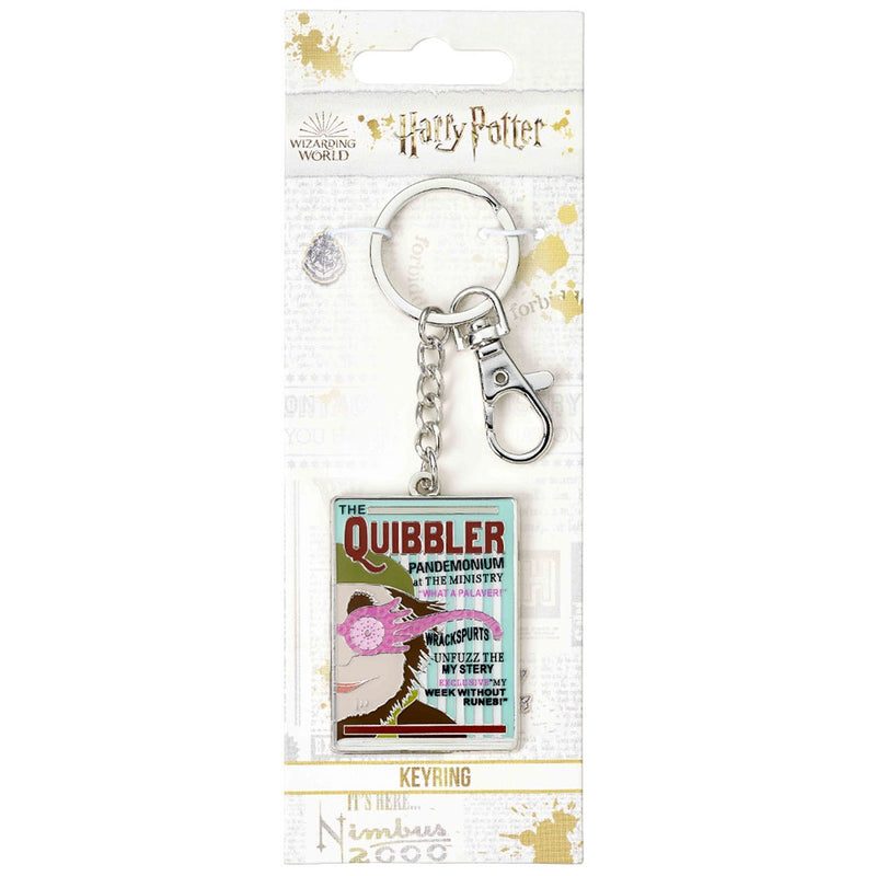 Harry Potter Charm Keyring Quibbler, alternate view