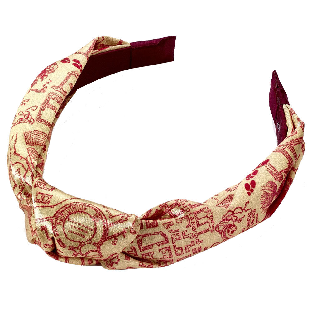 Harry Potter Knotted Headband Marauders Map