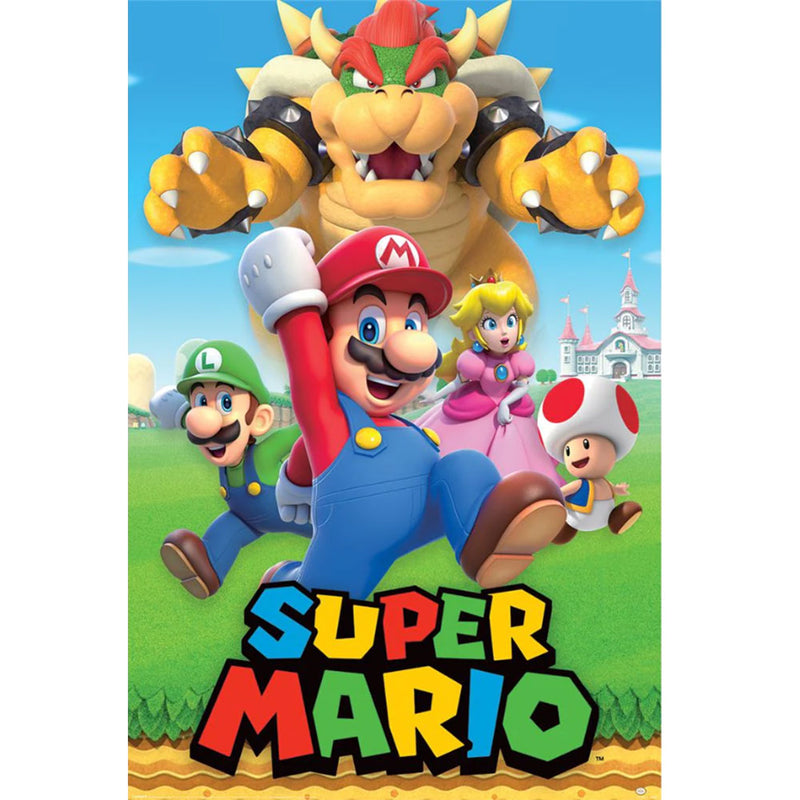 Super Mario Poster Montage collectible from Infinity Collectables 2026