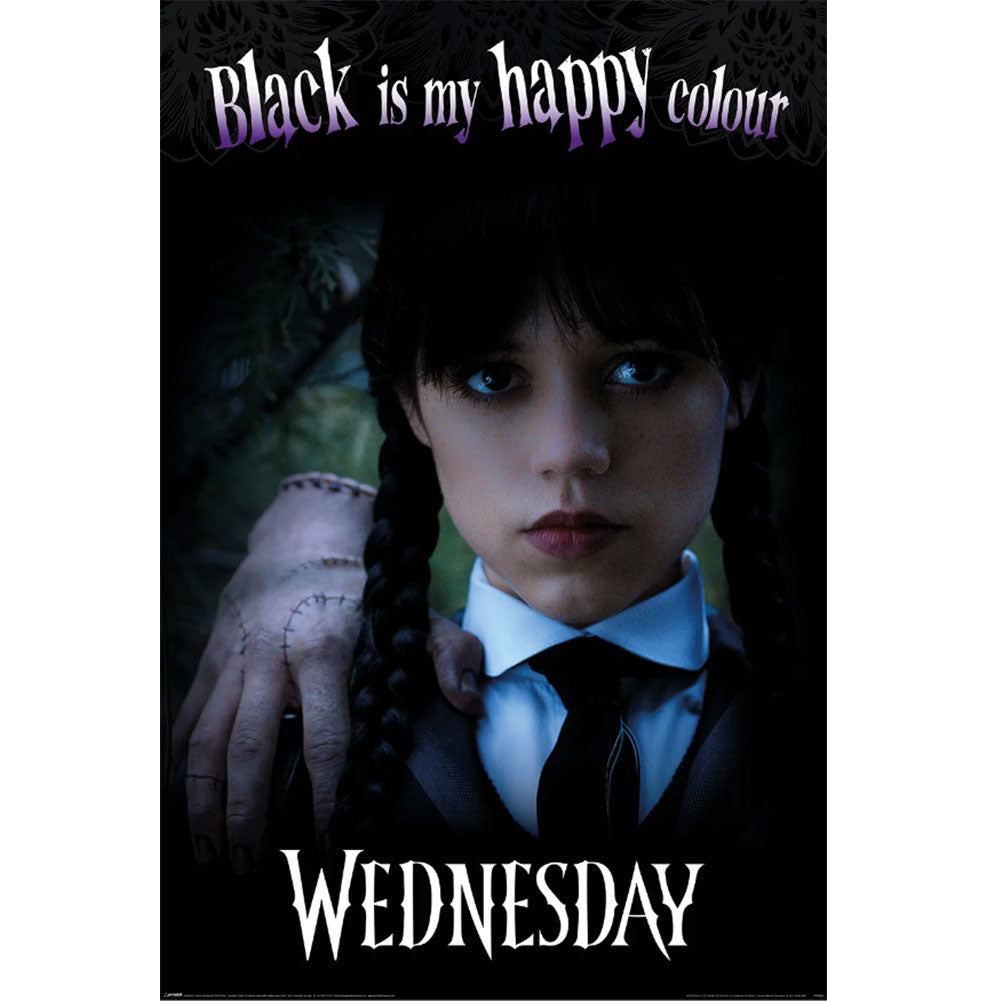 Wednesday Happy Colour Poster