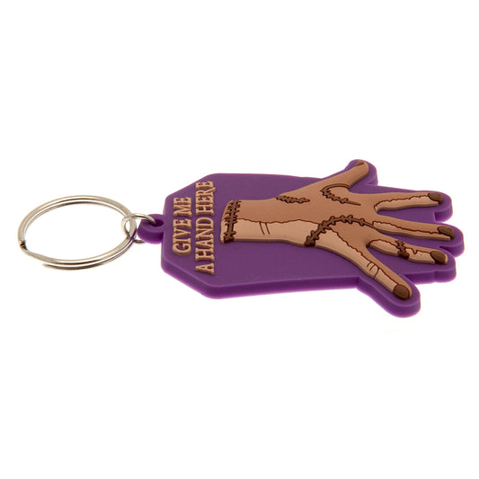 Wednesday Thing PVC Keyring, alternate view