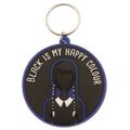 Wednesday Happy Colour Keyring