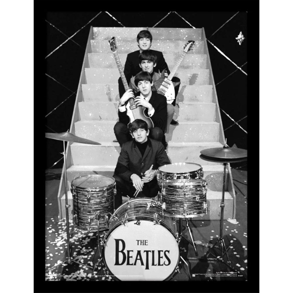 Official The Beatles Picture Photoshoot 16 x 12 Collector Print