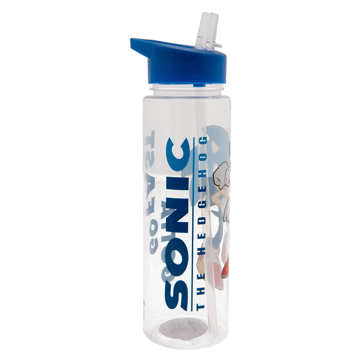 Official Sonic The Hedgehog Plastic Drinks Bottle