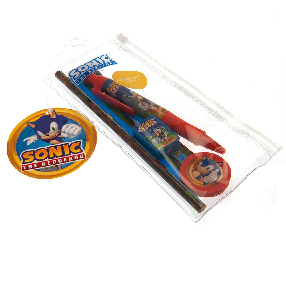 Sonic The Hedgehog 5-Piece Stationery Set