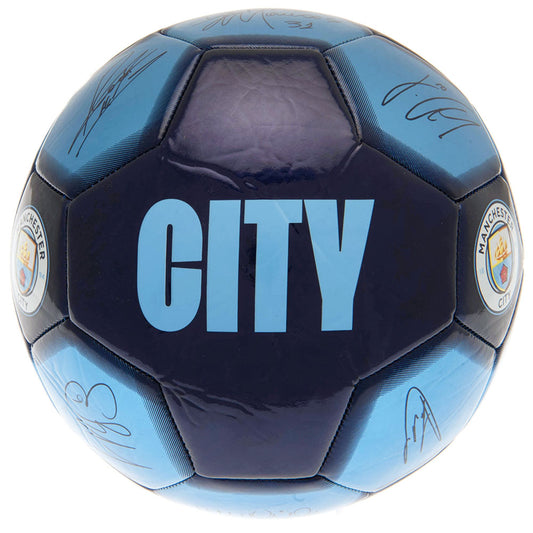 Manchester City FC Sig 26 Football, alternate view